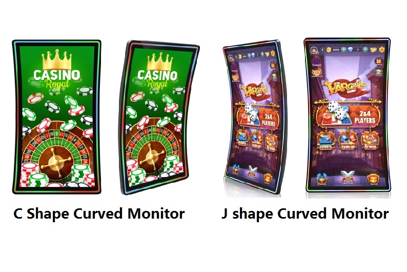 Curved Touch Screen Monitor