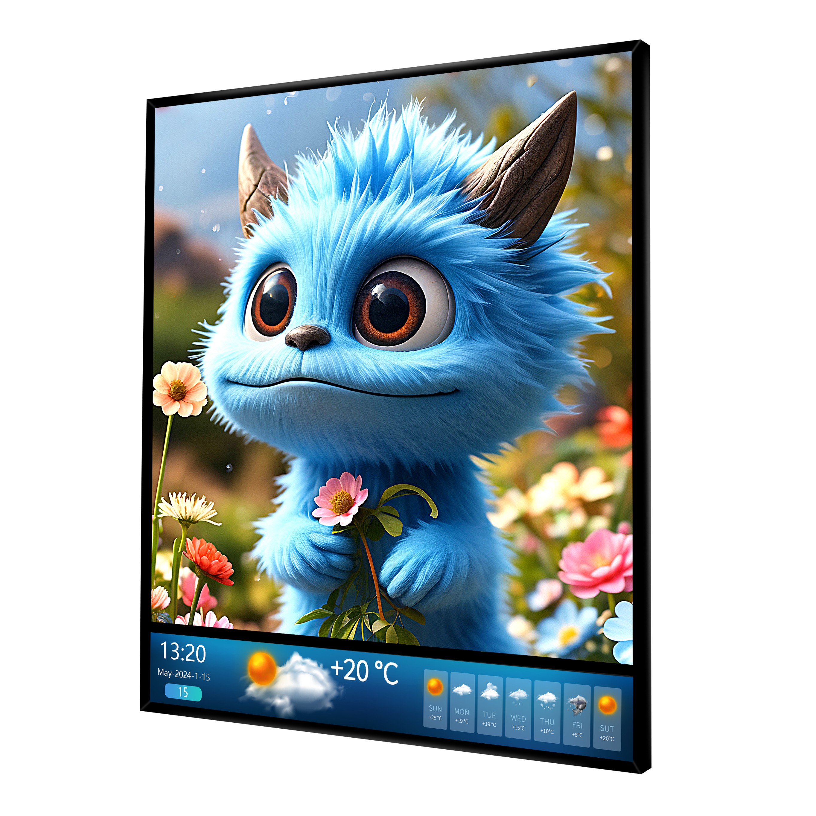 NFT Digital Frame  35.7 Inch