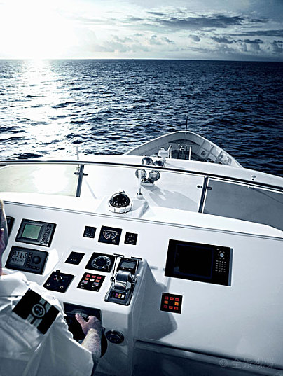 What is a marine touch display?