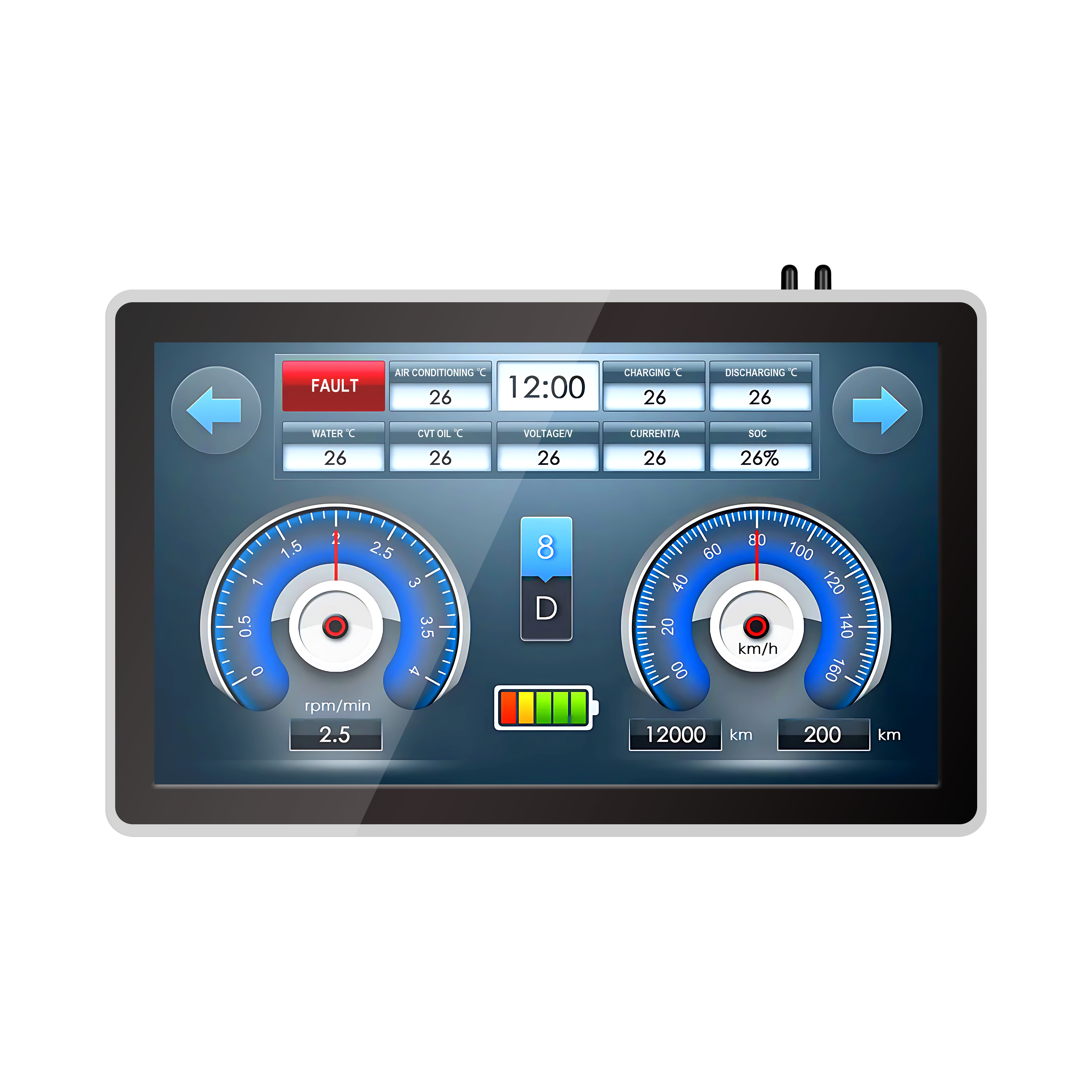 Common classification and application fields of industrial displays