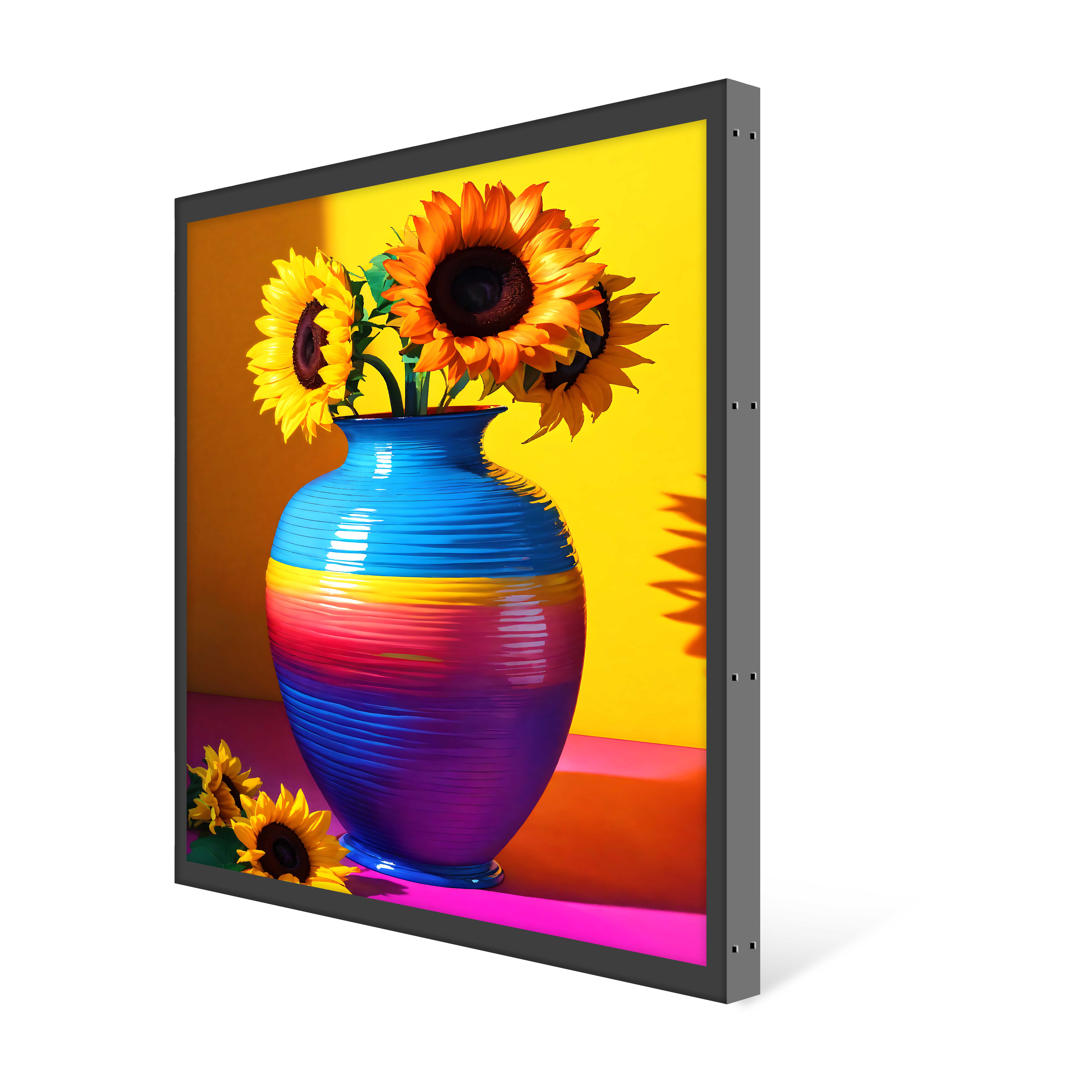 What are the differences in the user experience of multi-functional Square LCD Monitor of different sizes?