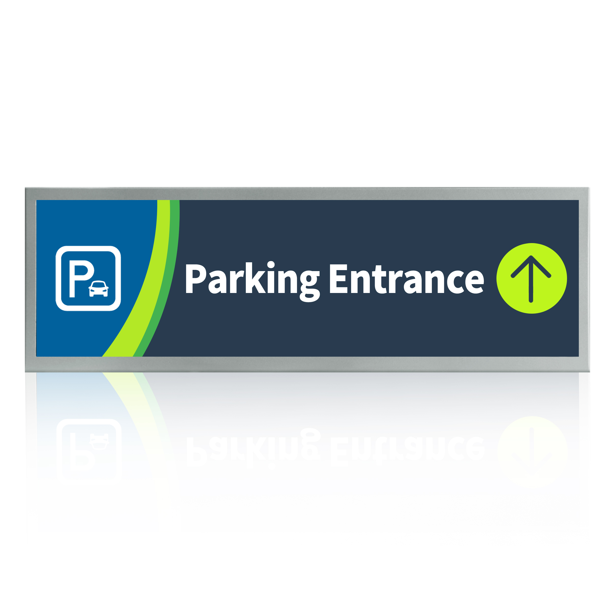 Stretched bar LCD display