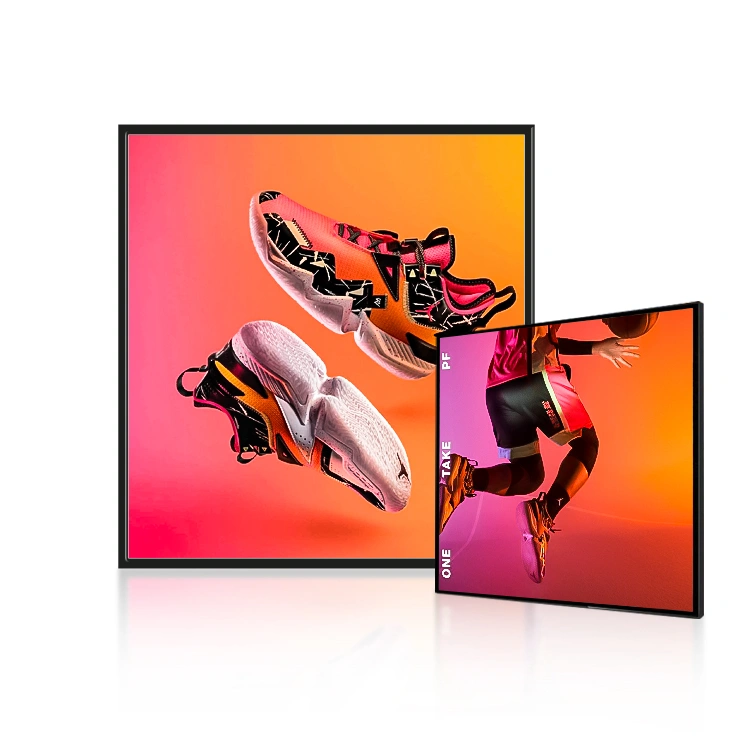 What is a LCD square display?